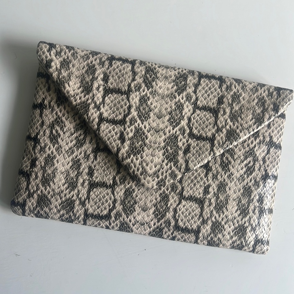 A New Day Snake Skin Bag